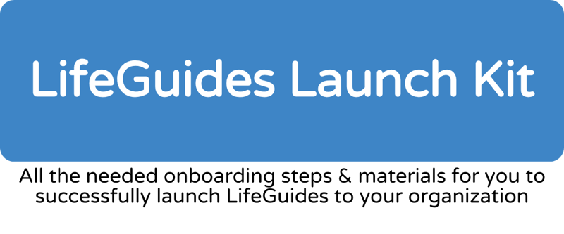 LifeGuides Launch Kit CTA Button