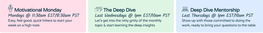 LifeGuides Group Sessions Descriptions